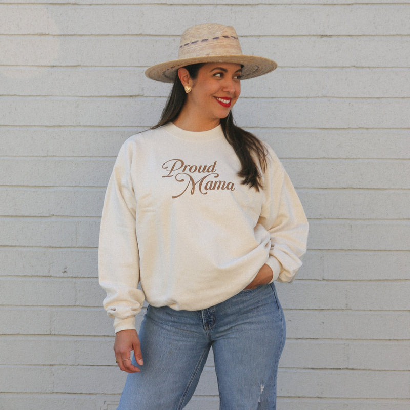 Proud Mama Crewneck Sweatshirt | HMC