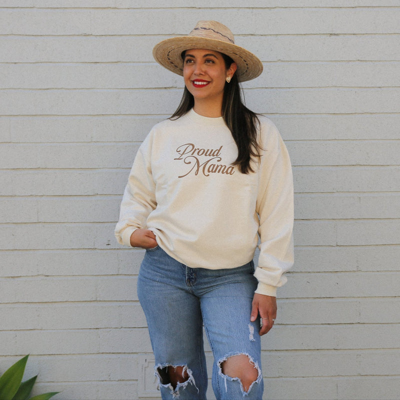 Proud Mama Crewneck Sweatshirt | HMC