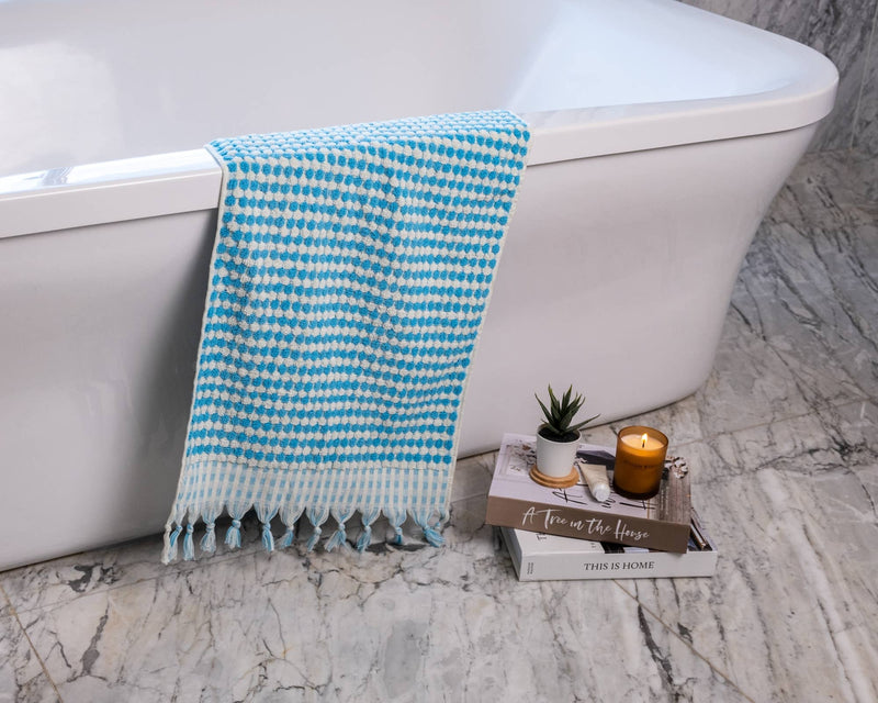 Terry Hand Towel |Turkish Cotton |Super Soft | Oversized: Rainbow