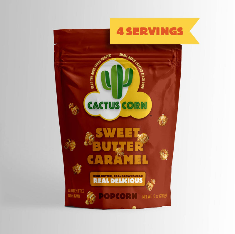 Sweet Butter Caramel Popcorn - Gourmet Craft Snack