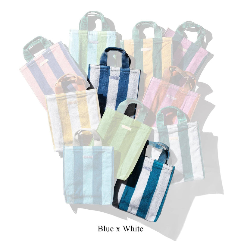 Covered Towel Document Bag: Green x Yellow