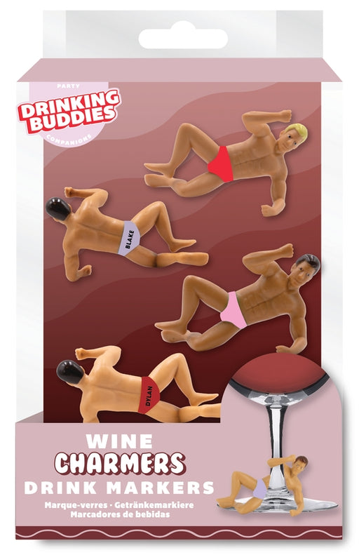 Wine Charmer Drink Markers-4 Pack - LOCAL FIXTURE