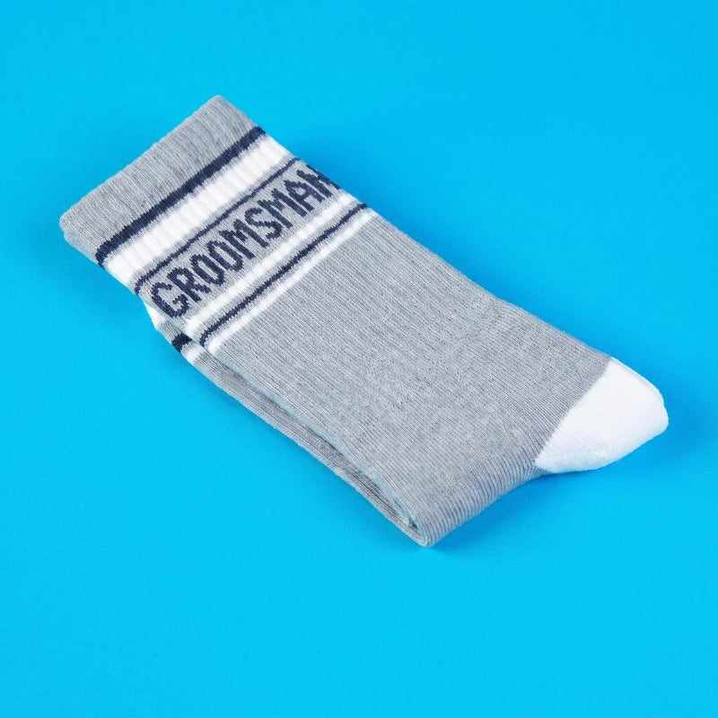 Groomsman Gym Crew Socks