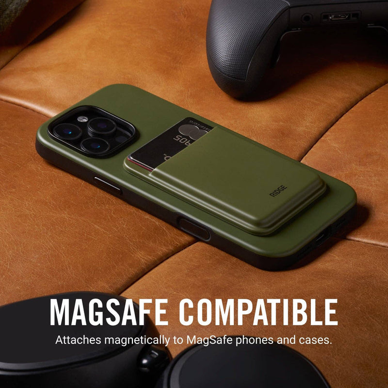 MagSafe Cardholder - Matte Olive: Matte Olive