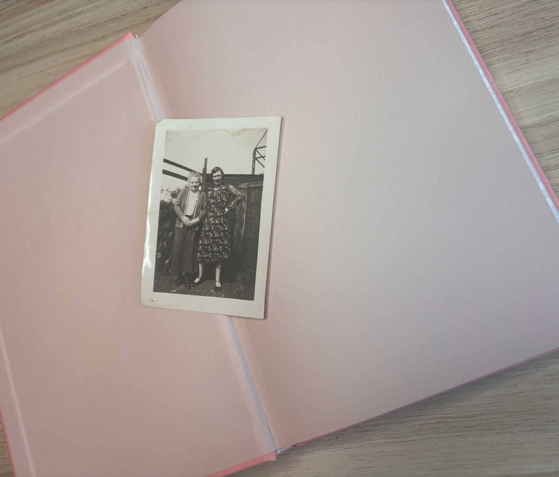 Mom, I Want to Hear Your Story Heirloom Rose Leather Cover Version