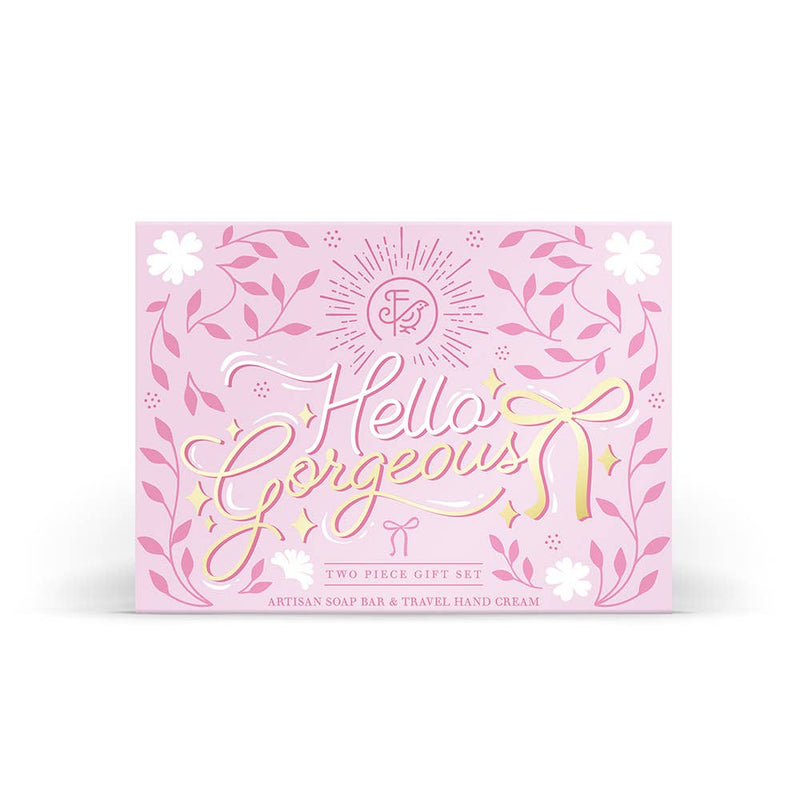 Hello Gorgeous 2 Pc Bath & Body Gift Set