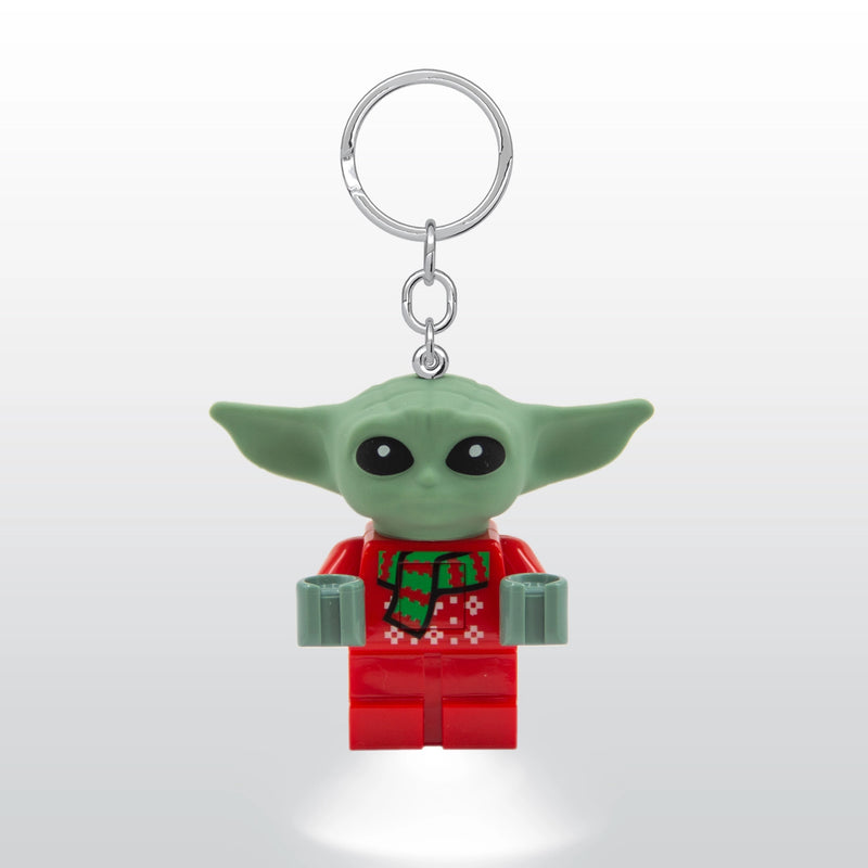 Lego Star Wars Holiday Sweater Grogu Led Keychain