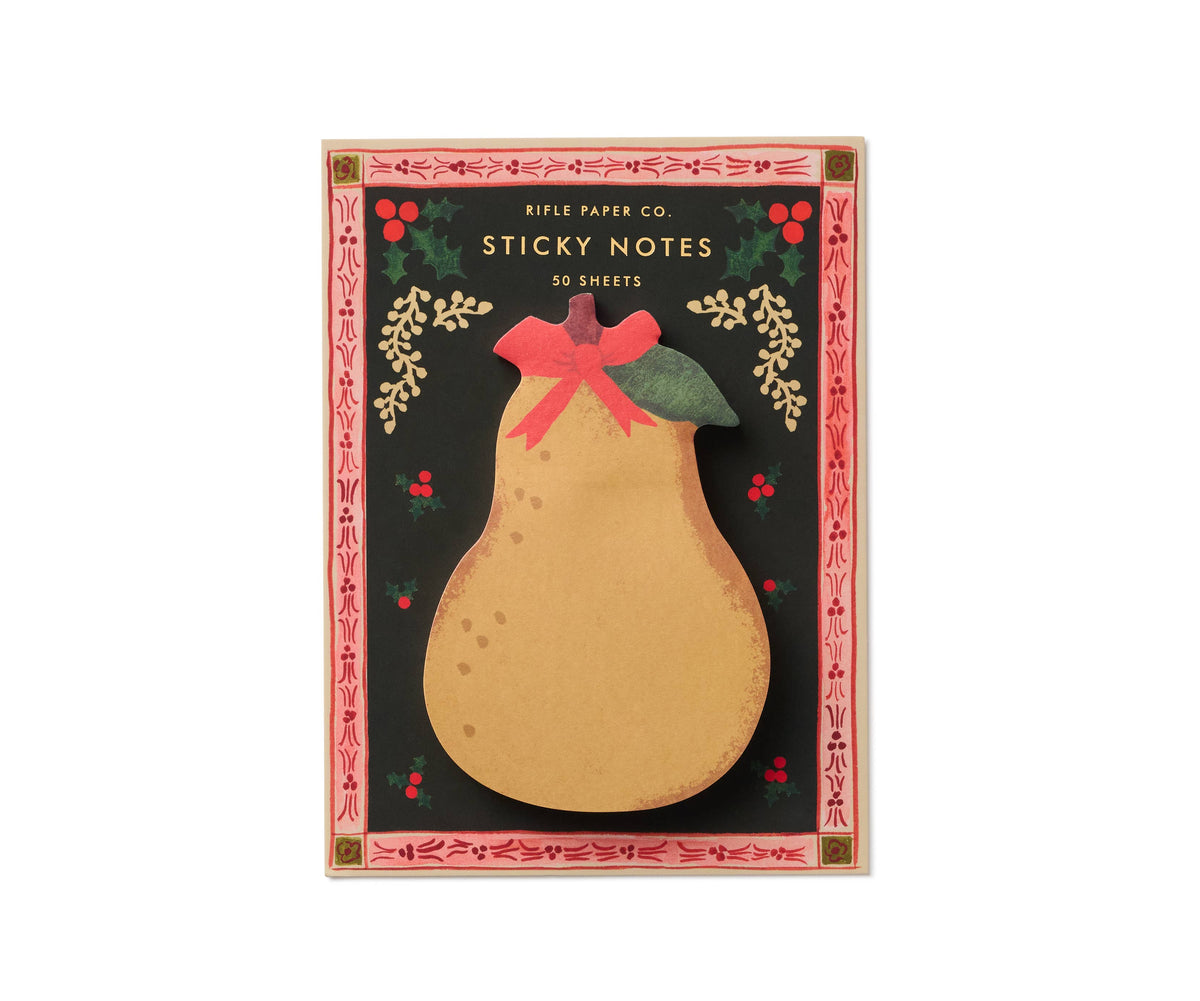 Pear Sticky Notes — LOCAL FIXTURE