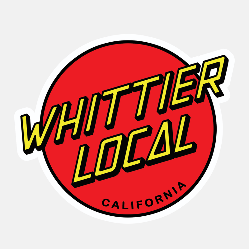 Whittier Local Cruz Sticker