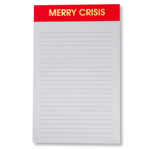 Merry Crisis Notepad