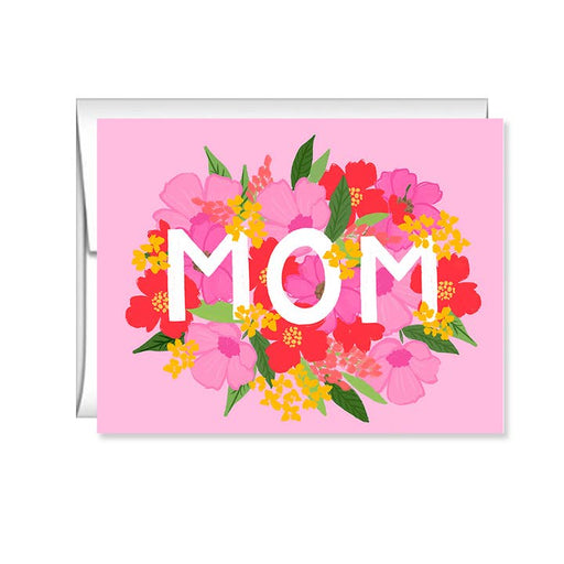 Floral Mom, Happy Mother's Day Card, Mother's Day Card - LOCAL FIXTURE