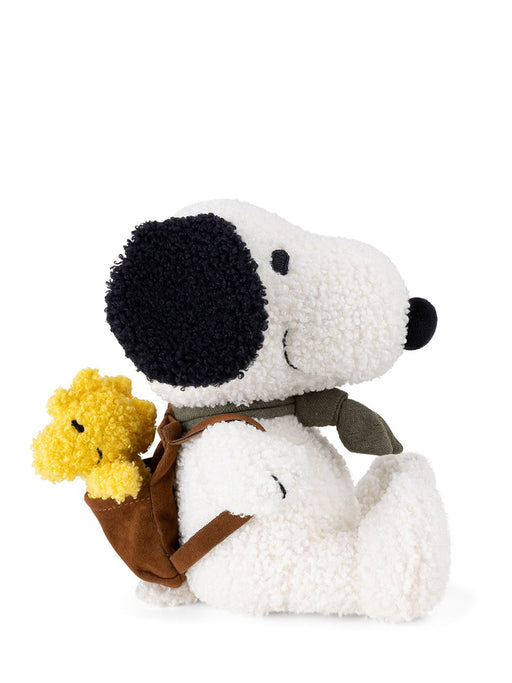 Snoopy with Woodstock in Backpack - 8"