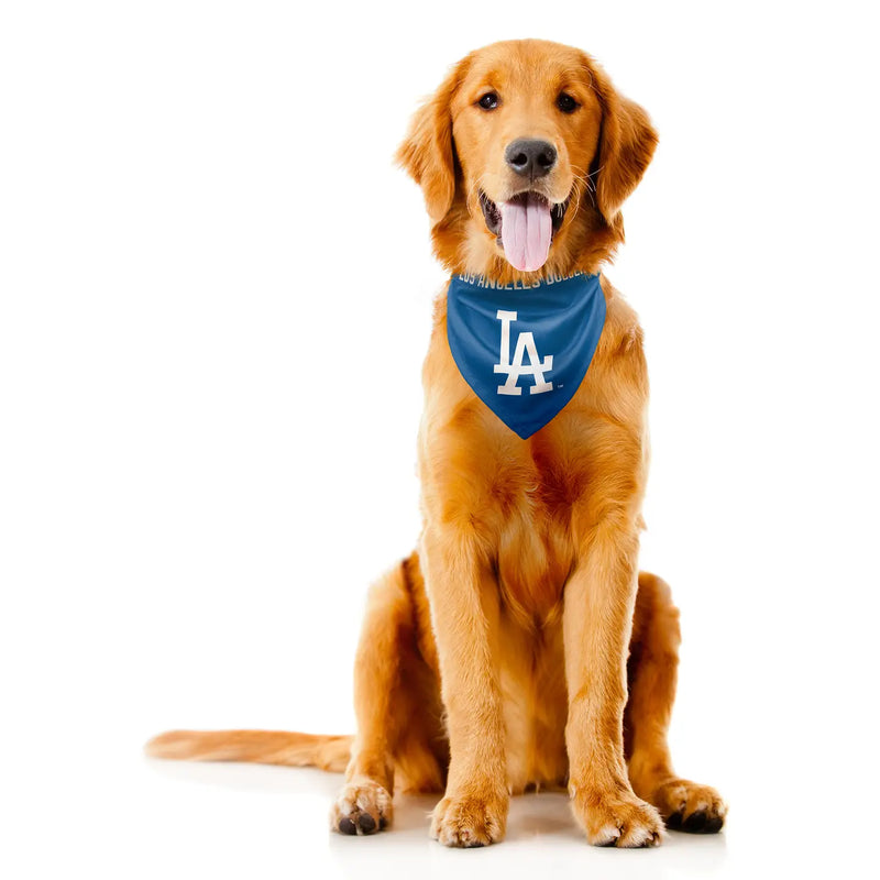 MLB Los Angeles Dodgers Reversible Pet Bandana