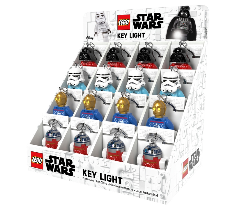Lego Star Wars Holiday Sweater Led Keychain