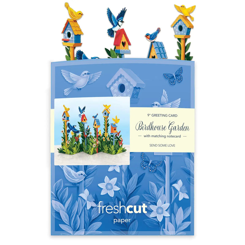 Mini Birdhouse Garden