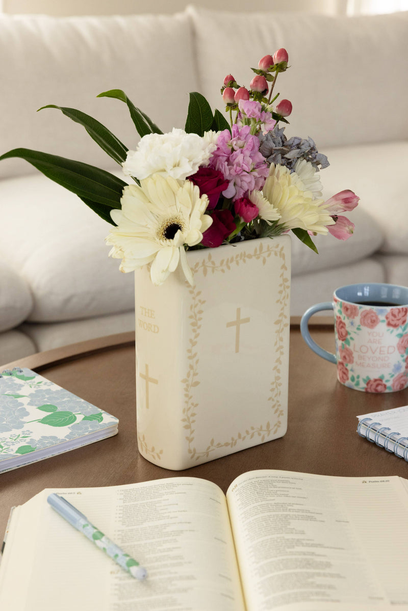 Large Book Vase | The Word