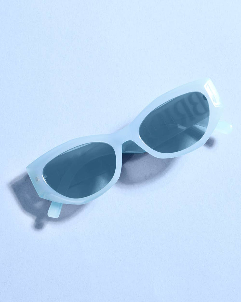 Blue Bride Sunglasses | bachelorette party bride sunnies
