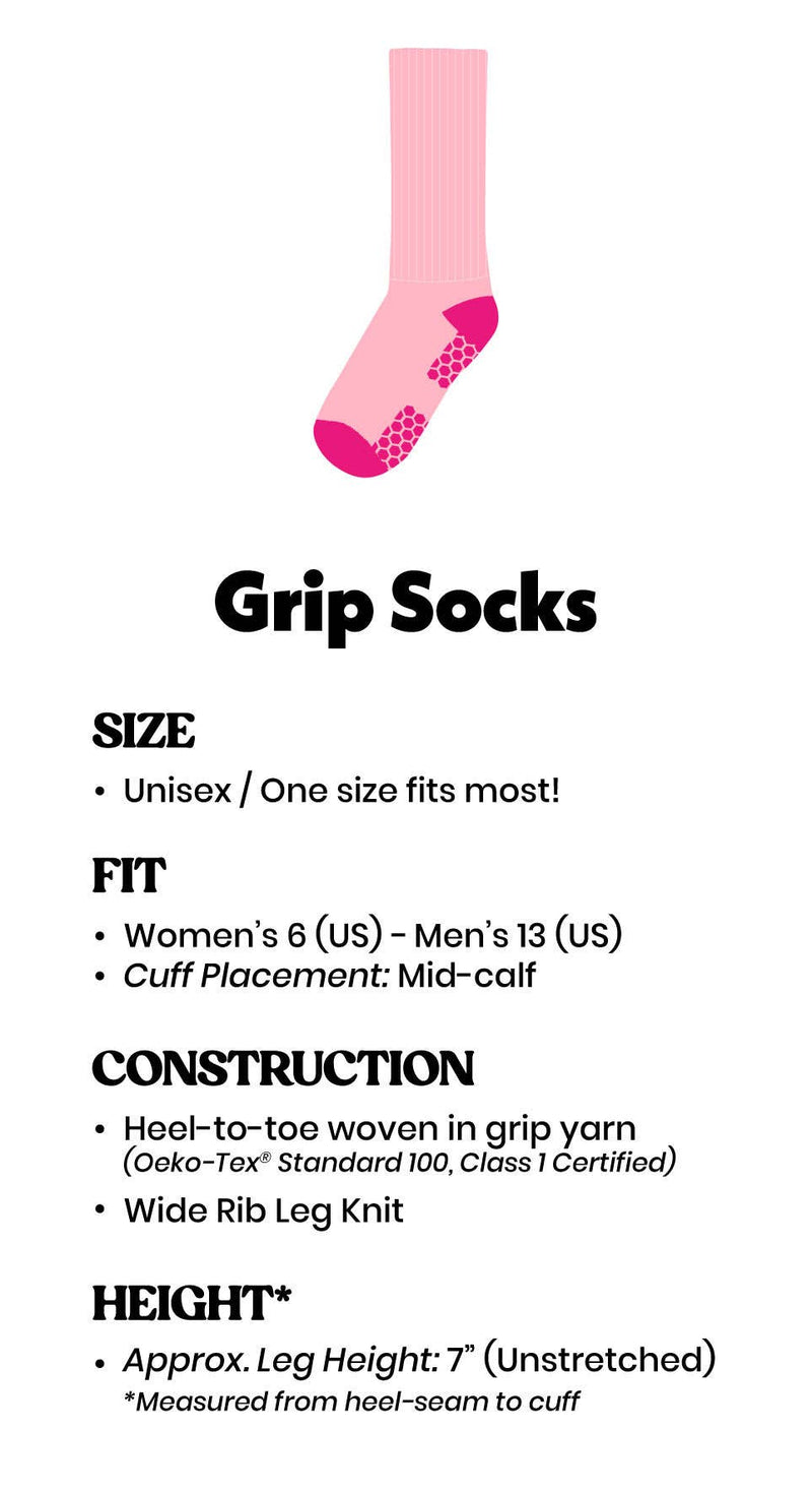 Everything Hurts And I'm Dying Grip Socks
