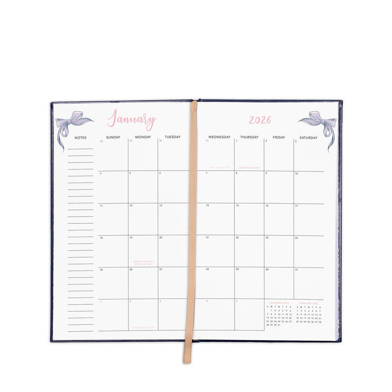 12 Month Planner, Literary Classics