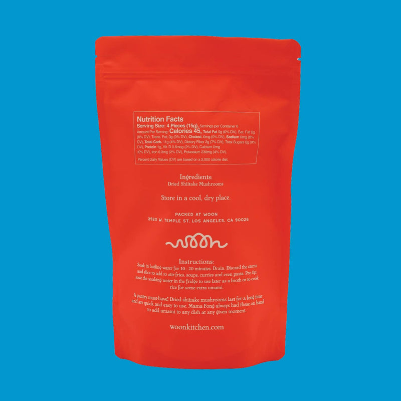 Woon Dried Shiitake Mushrooms