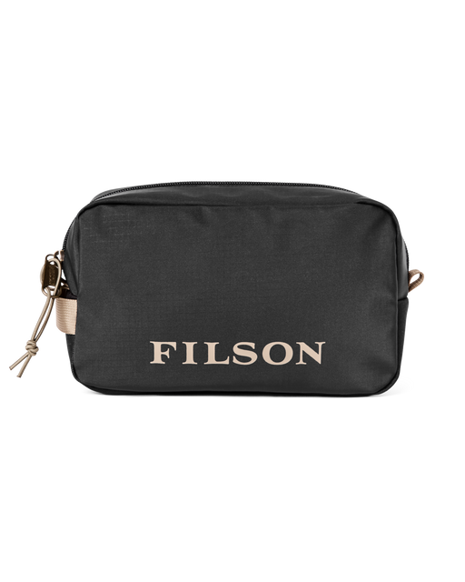 Filson All-Weather Dopp Kit in Black / Covert