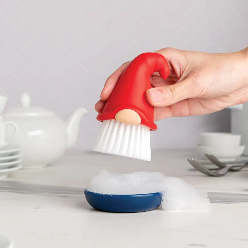 Beardy Gnome Dish Scrub Brush
