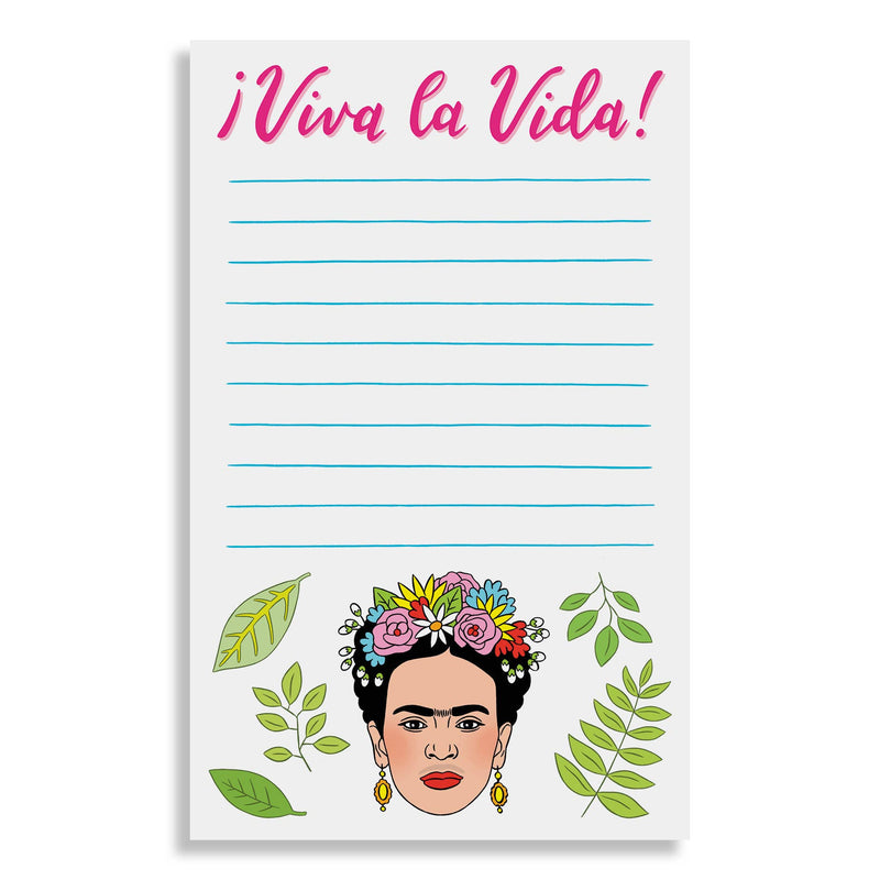 Notepad: Frida Viva La Vida Stationery