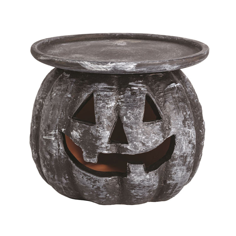 STACKED HALLOWEEN PILLAR HOLDERS