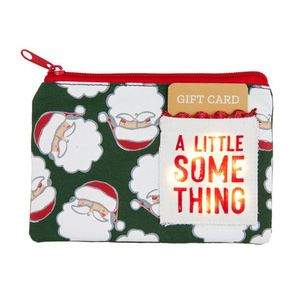 CHRISTMAS LIGHT-UP POUCH