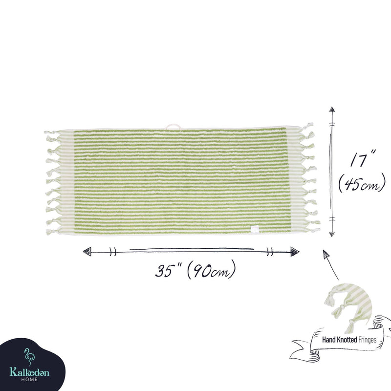 Handwoven Hand Towel |Bath Towel| Kitchen Towel | Oversized: Rainbow / Hand Towel
