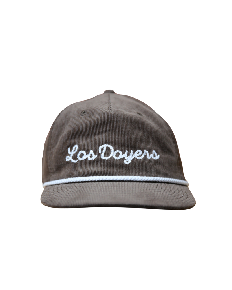 Los Doyers Embroidered Corduroy Hat