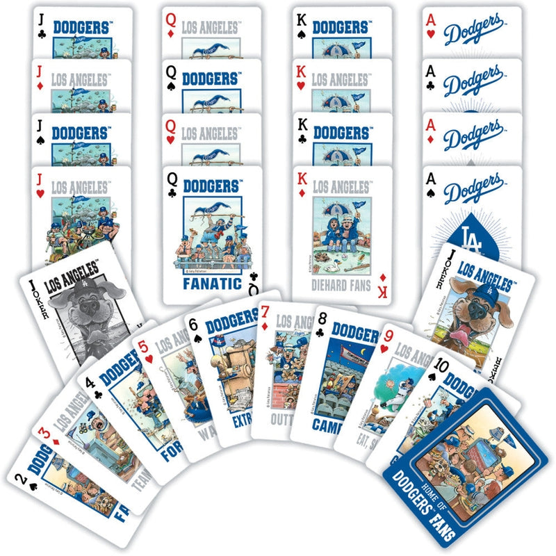 Los Angeles Dodgers Fan Deck Playing Cards | 54 Card Deck