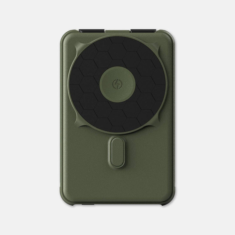 Ridge Power Bank - 10k mAh - Matte Olive: Matte Olive