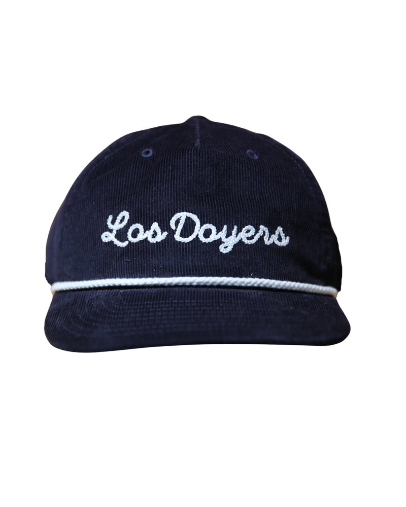 Los Doyers Embroidered Corduroy Hat