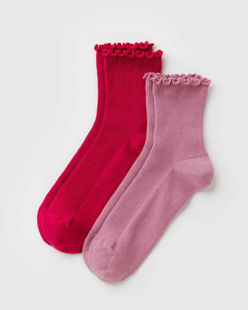 Lettuce Edge Sock Set of 2 | Fall 2026