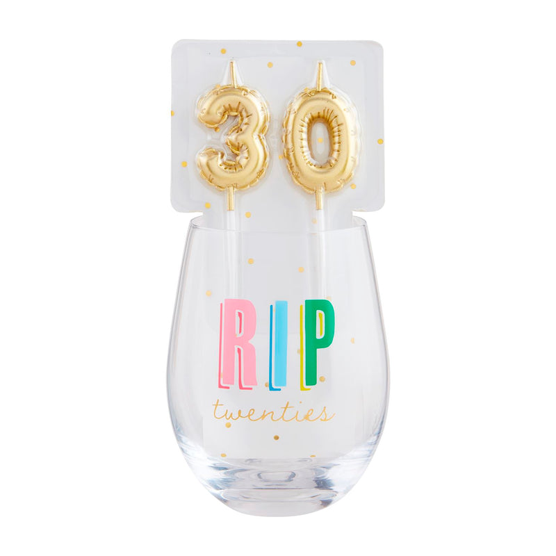 Birthday Wine Glass Set