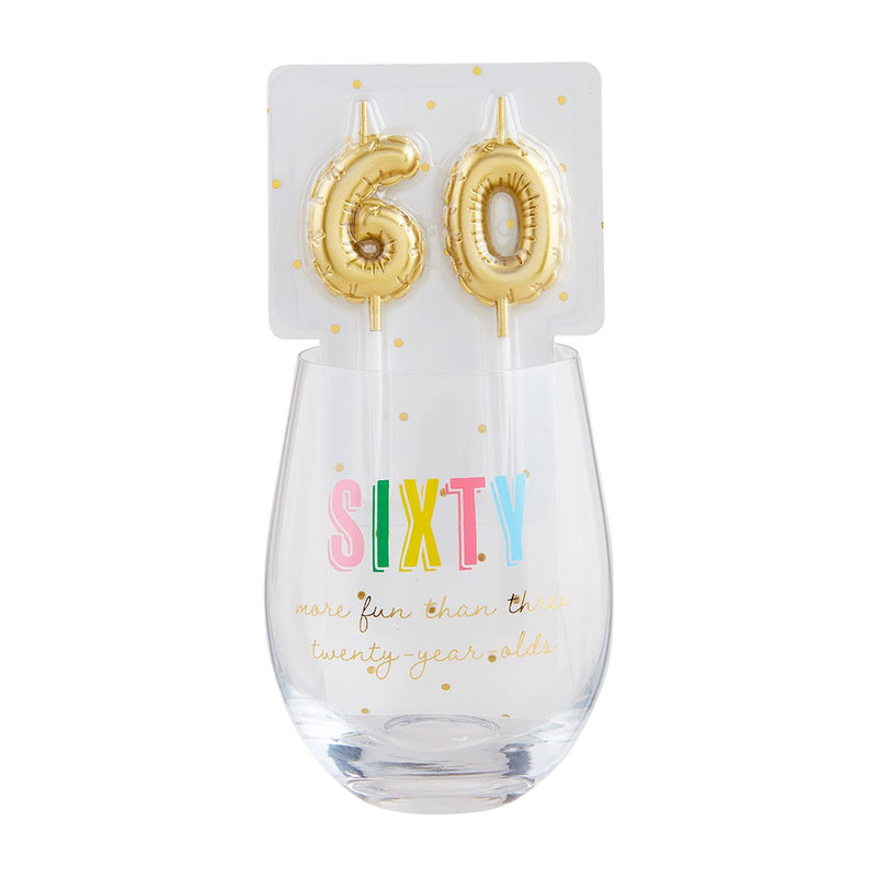 Birthday Wine Glass Set