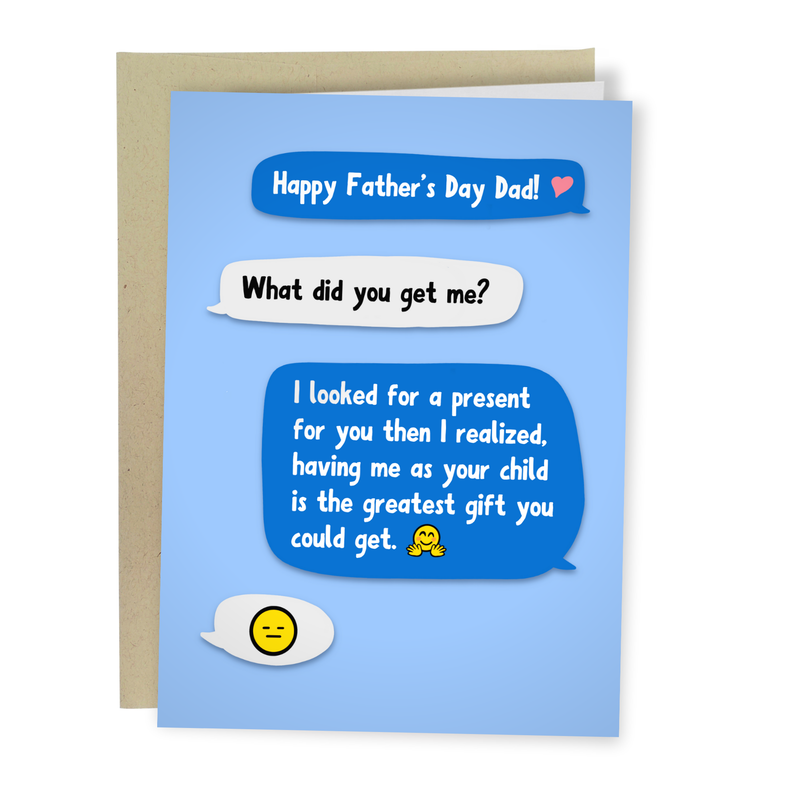 Father's Day Text | Funny Father's Day Card