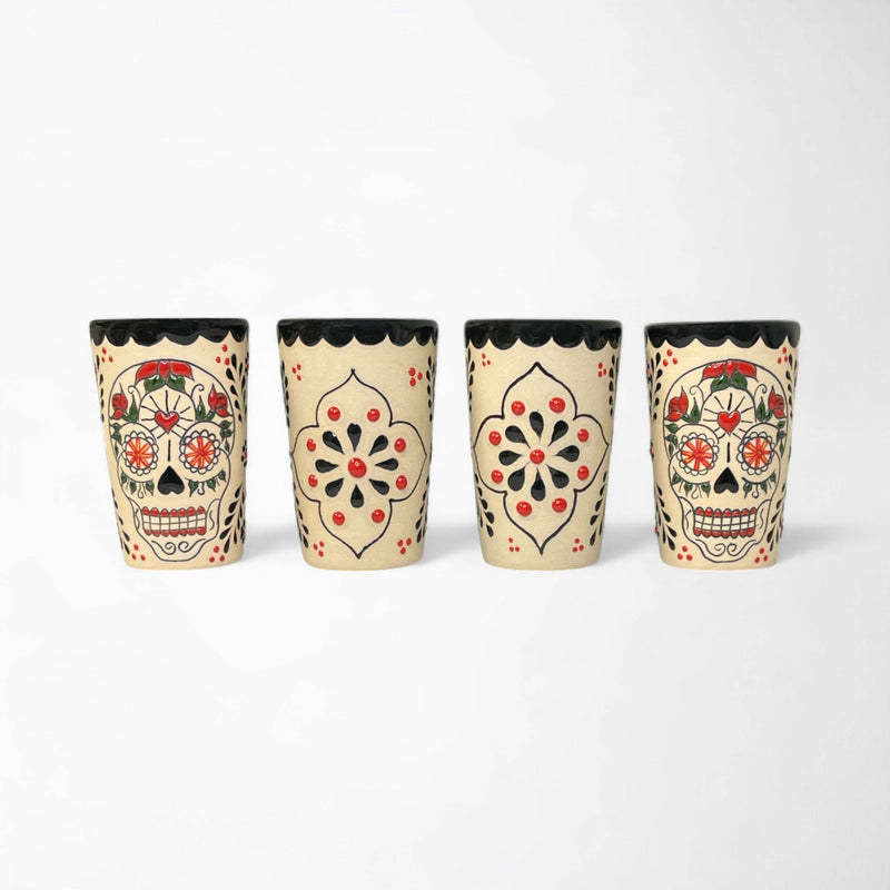 Tequila Shot Glasses | Catrina | Set of 4