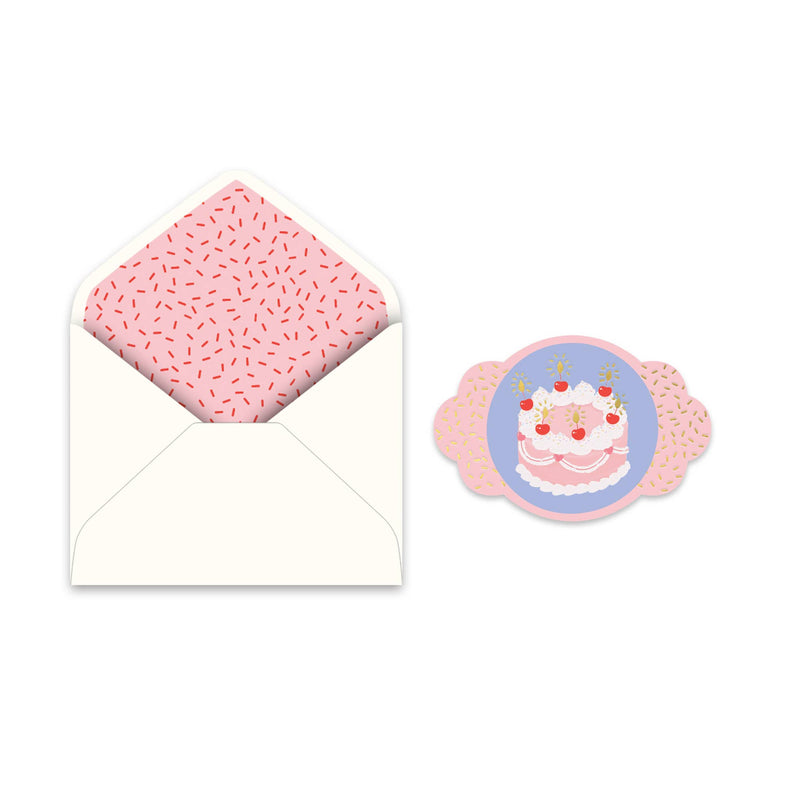Cherries on Top Deluxe Greeting Card