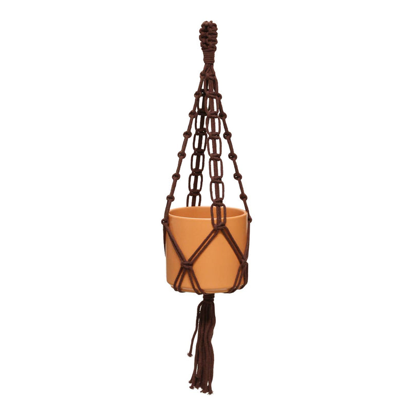 Dark Brown Plant Hanger