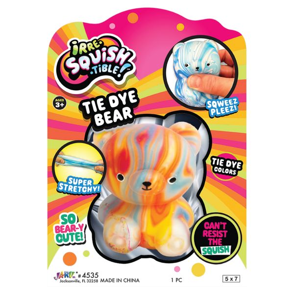 Squishy Tie-Dye Bear