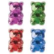 Light-Up Glitter Squish Bear