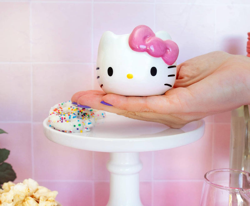 Hello Kitty Kitty Face Pink 3.5oz Sculpted Cup