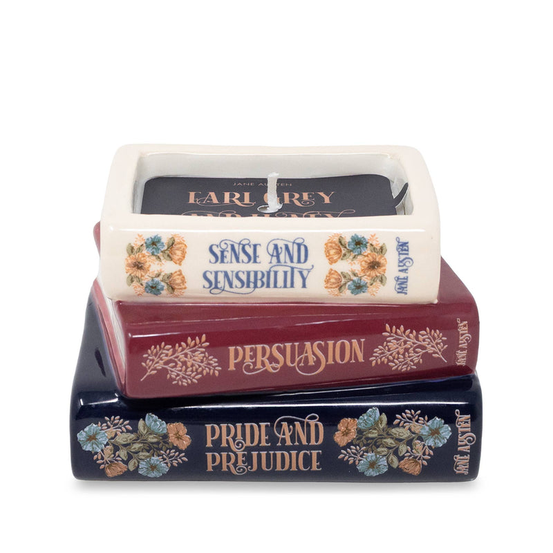 Bookstack Candle | Jane Austen