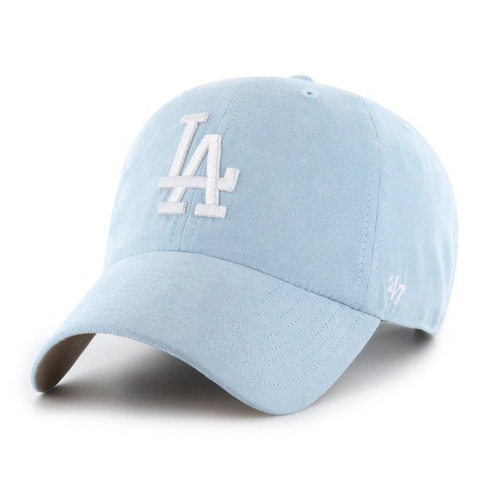47 BRAND HATS '47 Brand LOS ANGELES DODGERS BALLPARK SUEDE '47 CLEAN UP COLUMBIA