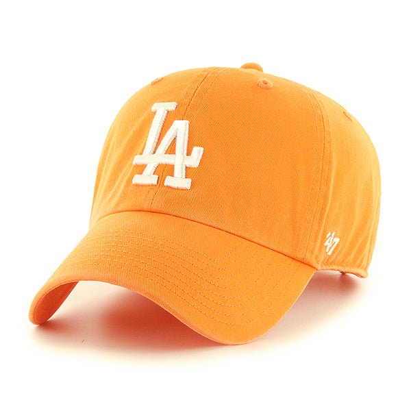 47 BRAND HATS '47 Brand Los Angeles Dodgers Clean Up Adjustable Hat in Yellow Gold