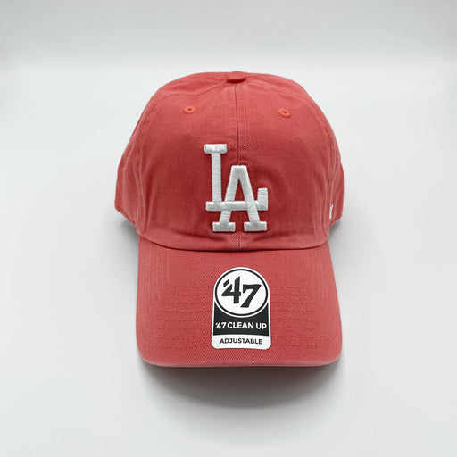 '47 Brand Los Angeles Dodgers Clean Up Hat in Island Red - LOCAL FIXTURE