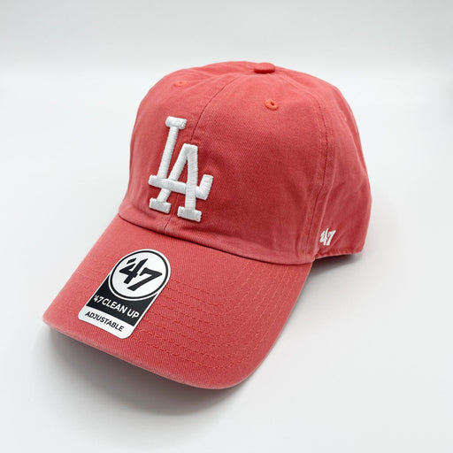 '47 Brand Los Angeles Dodgers Clean Up Hat in Island Red - LOCAL FIXTURE