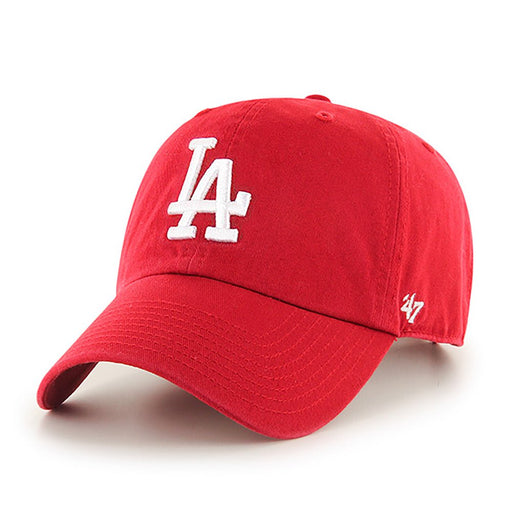 47 BRAND HATS '47 Brand Los Angeles Dodgers Red Clean Up Adjustable